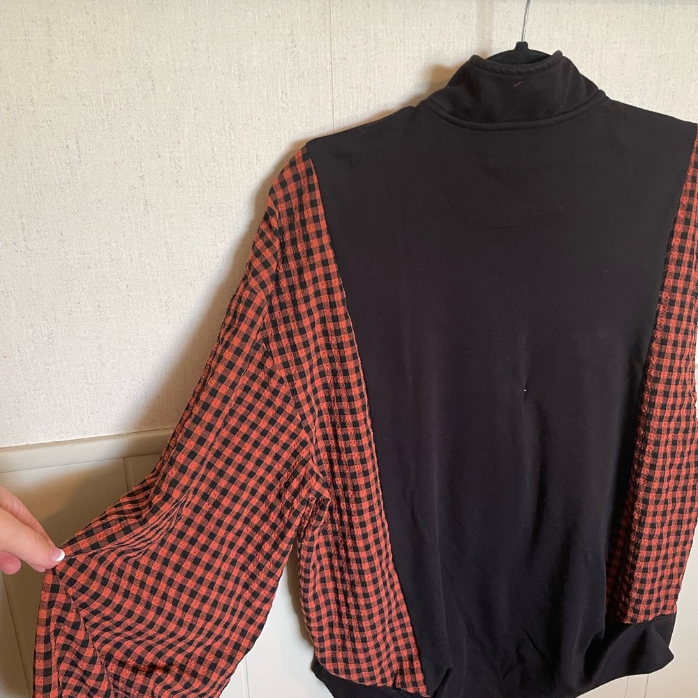 Fall Upcycled Pullover Sweater - Picture 3 of 5